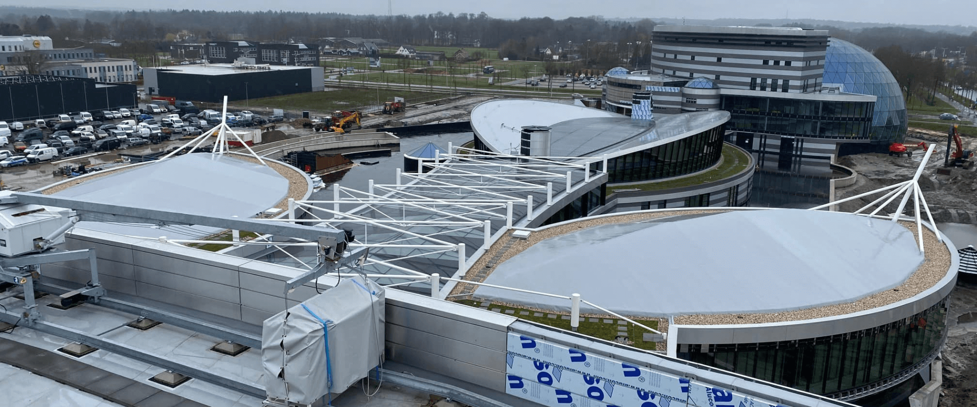 Dak van Afas in Leusden