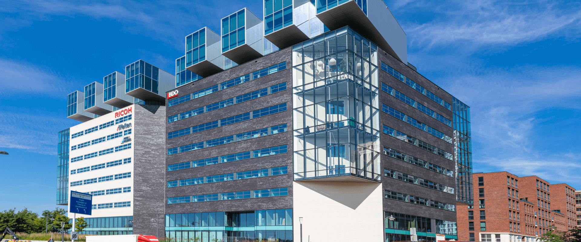 Bedrijfsverzamelgebouw Belvédère J2 in Den Bosch