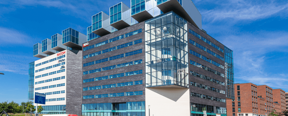 Bedrijfsverzamelgebouw Belvédère J2 in Den Bosch