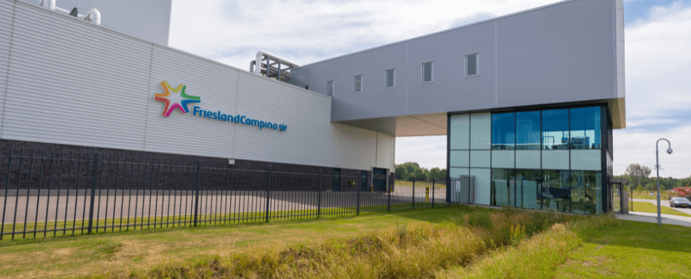 Gebouw van FrieslandCampina in Borculo