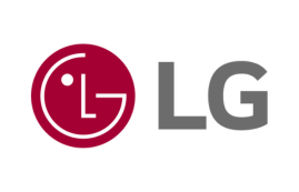Logo van LG, een van de vaste leveranciers van Schilt