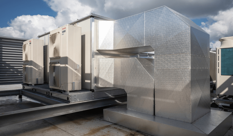 Nieuw Kralingen Business klimaatinstallaties dak