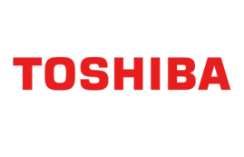 Logo van Toshiba, een van de vaste leveranciers van Schilt
