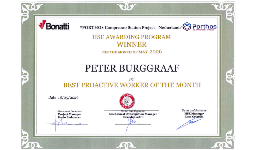 HSE Award Peter