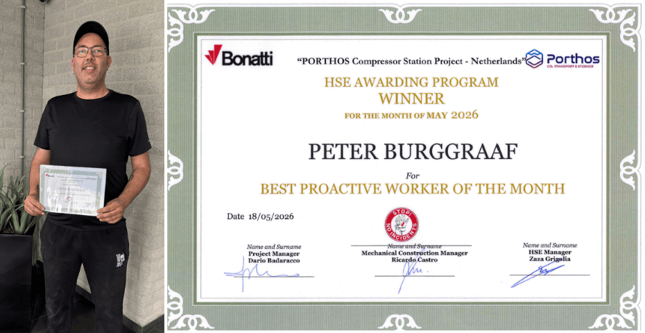 Peter Burggraaf HSE Award